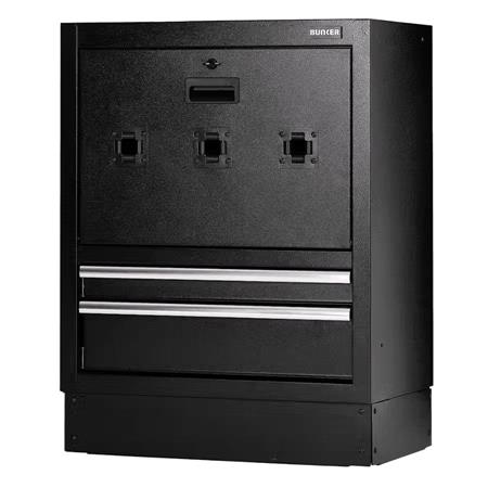 Draper 23754 BUNKER Modular Floor Reel Cabinet, 2 Drawer, 680mm