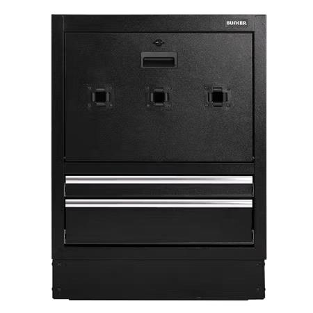 Draper 23754 BUNKER Modular Floor Reel Cabinet, 2 Drawer, 680mm