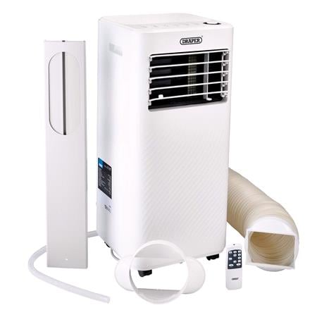 Draper 23830 230V 3 in 1 Portable Air Conditioner with Remote Control, 9000BTU