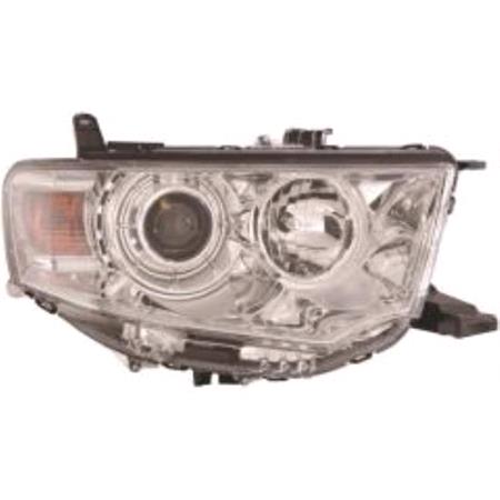 Right Headlamp (Halogen) for Mitsubishi L200 2010 on