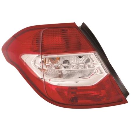 Left Rear Lamp (Outer, On Quarter Panel, 5 Door Hatchback Only, Supplied Without Bulbholder) for Citroen C4 2010 on