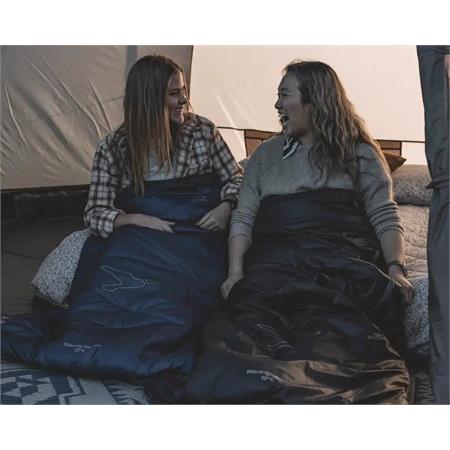 Easy Camp Starling Sleeping Bag Single   Black (10°C)