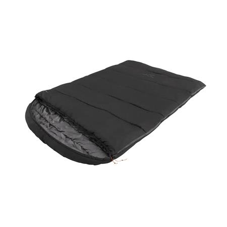 Easy Camp Raven Sleeping Bag Square Double   Black (5°C)