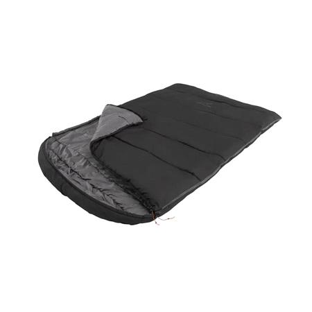Easy Camp Raven Sleeping Bag Square Double   Black (5°C)