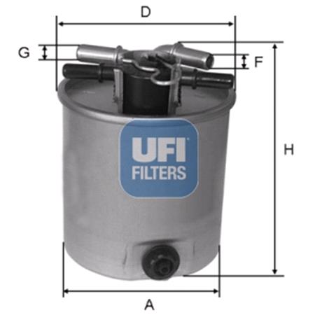 UFI Fuel Filter