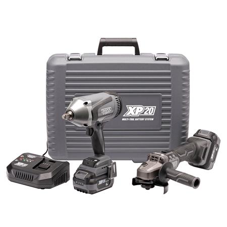 XP20 20V Cordless Grinder and 1/2" Impact Wrench Kit