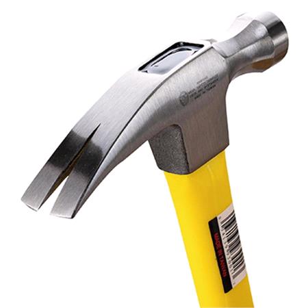 Estwing Sure Strike Straight Claw Hammer with Fibreglass Handle, 16oz/453g 