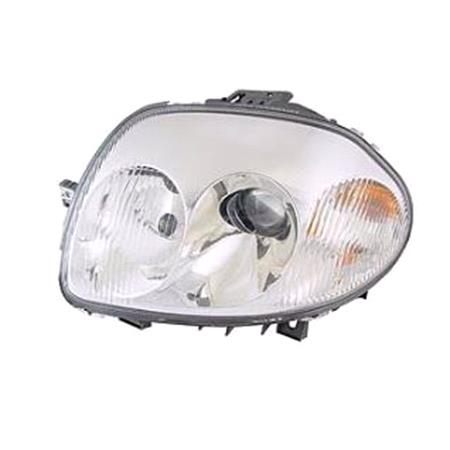Left Headlamp (Twin Reflector, H7 & HB3 Bulb, Original Equipment) for Renault CLIO Mk II 2000 2001