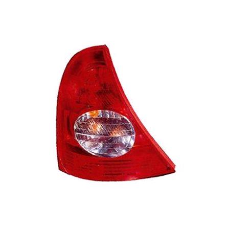 Left Rear Lamp (Supplied Without Bulbholder, Original Equipment) for Renault CLIO Mk II 2001 2005