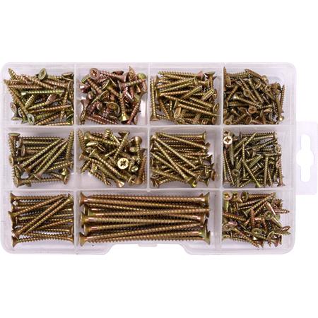 370PCS CHIPBOARD SCREWS