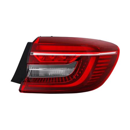 Right Rear Lamp (Outer, On Quarter Panel, LED / Halogen, Supplied Without Bulbholder) for Renault CLIO V 2019 Onwards