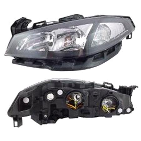 Left Headlamp (Halogen, Takes H1 / H7 Bulbs) for Renault LAGUNA II 2005 2007
