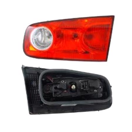 Right Rear Lamp (Inner, On Boot Lid, Hatchback, Supplied With Bulbholder, Original Equipment) for Renault LAGUNA II 2005 2007