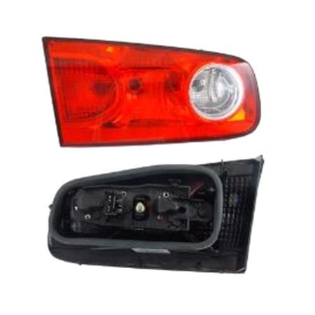 Left Rear Lamp (Inner, On Boot Lid, Hatchback, Supplied With Bulbholder, Original Equipment) for Renault LAGUNA II 2005 2007