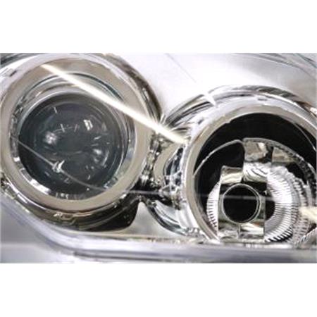 Right Headlamp (Halogen, Takes H7 / H7 Bulbs, Supplied Without Motor, Original Equipment) for Renault LAGUNA III 2007 on