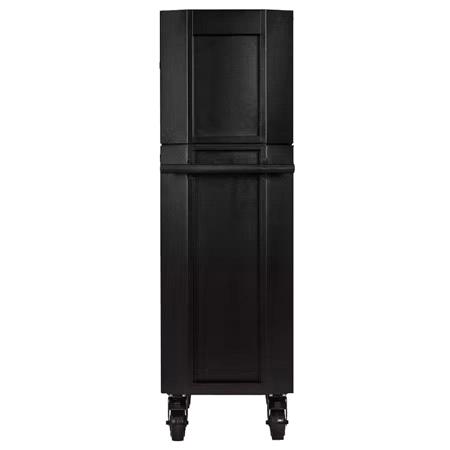 Draper 24247 BUNKER 10 Drawer Combined Roller Cabinet and Tool Chest, 26", Black