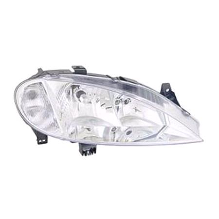 Right Headlamp (Twin Reflector, Original Equipment) for Renault MEGANE Classic 1999 2003