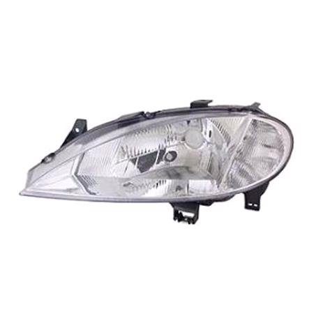 Left Headlamp (Single Reflector) for Renault MEGANE Cabriolet 1999 2003