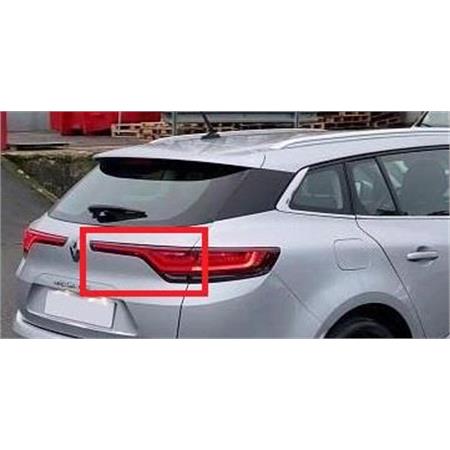 Right Rear Lamp (Inner, On Boot Lid, LED, Estate Models Only, Original Equipment) for Renault MEGANE IV Grandtour 2020 on