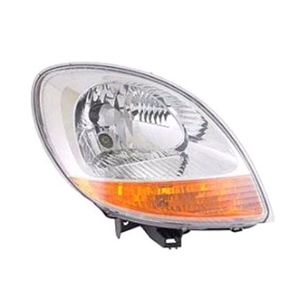Right Headlamp (Amber Indicator) for Renault KANGOO 2003 2008
