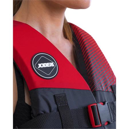 JOBE Unisex 4 Buckle Vest   Red   Size S
