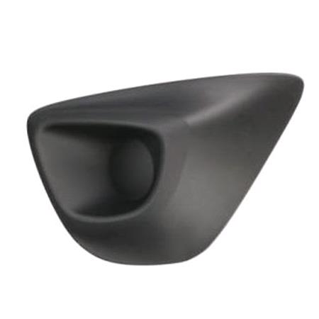 Opel Vivaro 2014 2019 LH (Passengers Side) Front Bumper Grille, Grained, Matte Black, Without Hole For Fog Lamp, TUV Approved