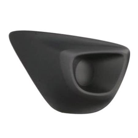 Opel Vivaro 2014 2019 RH (Drivers Side) Front Bumper Grille, Grained, Matte Black, Without Hole For Fog Lamp, TUV Approved