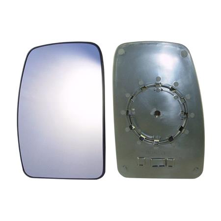 Left Wing Mirror Glass (not heated) and Holder for Vauxhall MOVANO Combi, 2003 2010