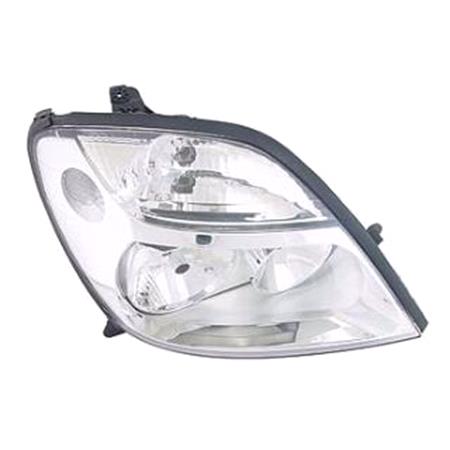 Right Headlamp (Silver Bezel) for Renault SCÉNIC I 1999 2003