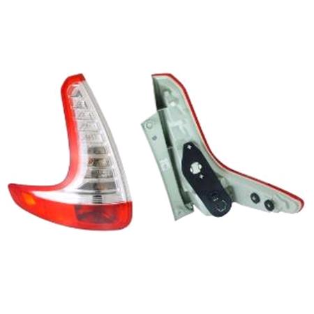 Renault Scenic 2010 Onwards LH Rear Lamp, 7 Seater Models With Bulbholder