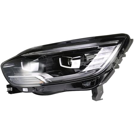 Left Headlamp (LED, Supplied With Control Modules For LED's, Supplied With Motor, Original Equipment) for Renault SCENIC IV 2016 Onwards