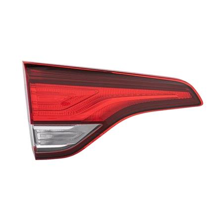 Left Rear Lamp (Inner, On Boot Lid, LED / Halogen, Supplied With Bulbholder, Original Equipment) for Renault SCENIC IV 2016 to 2022