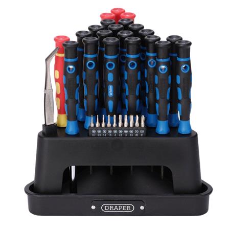 Draper 24721 Precision Screwdriver Set (52 Piece)