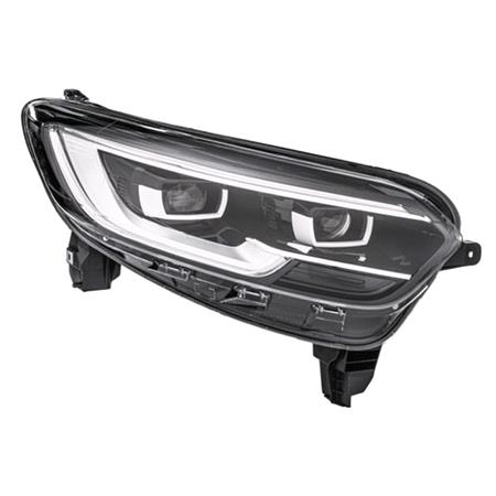 Right Headlamp (Full LED, Supplied Without Modules, Original Equipment) for Renault KADJAR 2019 to 2022