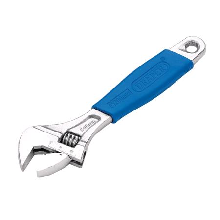 Draper 24792 Crescent Type Adjustable Wrench, 200mm, 24mm