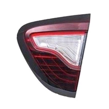 Right Rear Lamp (Inner, On Boot Lid, LED / Halogen, Supplied With Bulbholder, Original Equipment) for Renault CAPTUR 2017 2020