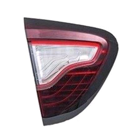 Left Rear Lamp (Inner, On Boot Lid, LED / Halogen, Supplied With Bulbholder, Original Equipment) for Renault CAPTUR 2017 2020