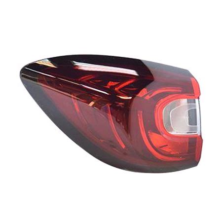 Left Rear Lamp (Outer, On Quarter Panel, LED / Halogen, Supplied With Bulbholder, Original Equipment) for Renault CAPTUR 2017 2020