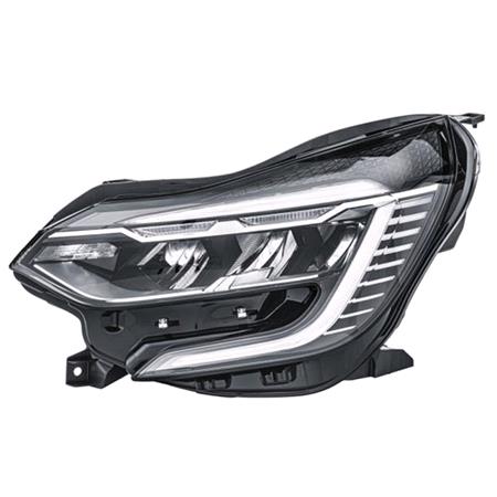 Renault Captur II '20 '24 LH Headlamp, Full LED, S Edition / RS Line / E Tech Models, Supplied Witho   Renault CAPTUR II 2020 Onwards