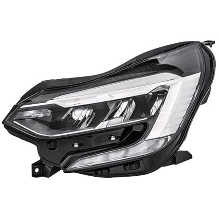 Left Headlamp (Full LED, Iconic Models, Supplied Without Modules, Original Equipment) for Renault CAPTUR II 2020 to 2024