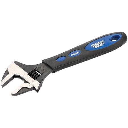 Draper Expert 24894 200mm Soft Grip Crescent Type Wrench