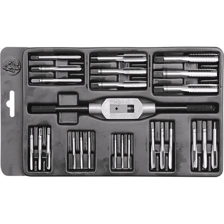 HAND TAP SET 25PCS M3 M12
