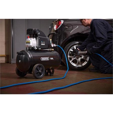 Draper 24981 50L Direct Drive Air Compressor, 1.5kW/2hp