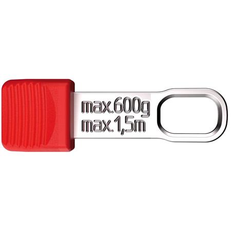 KNIPEX TetheredTool Clips Red (10 Pieces), 30mm