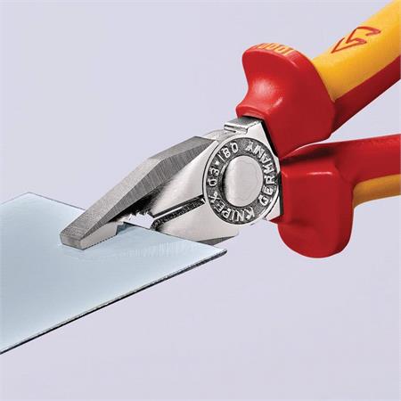 KNIPEX VDE Combination Pliers, 180mm