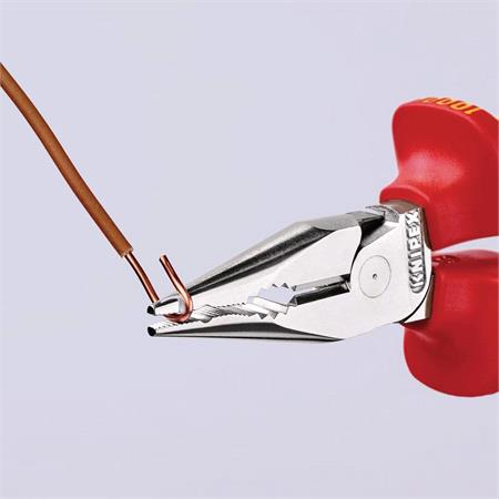 KNIPEX VDE Needle Nose Combination Pliers, 145mm
