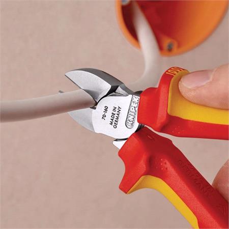 KNIPEX VDE Diagonal Cutter, 160mm