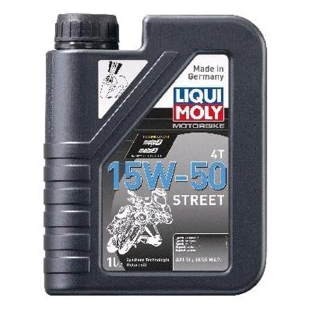 Liqui Moly 15W 50 Motorbike Street 4T Engine Oil   1 Litre