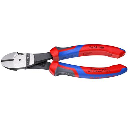 KNIPEX High Leverage Diagonal Cutter, 180mm