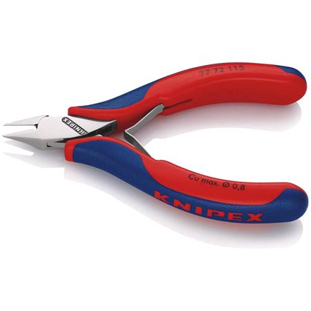 KNIPEX Electronics Diagonal Cutter, 115mm